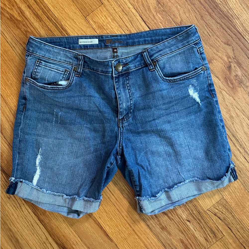 KUT Jean shorts size 10 womens